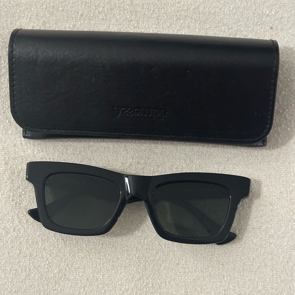 ACETATE KRAKOW SUNGLASSES - BLACK